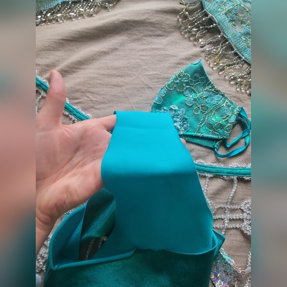 Diosa by Seco, Fiona 2 set MEDIUM CUSTOM TEAL - Picture 3 of 5